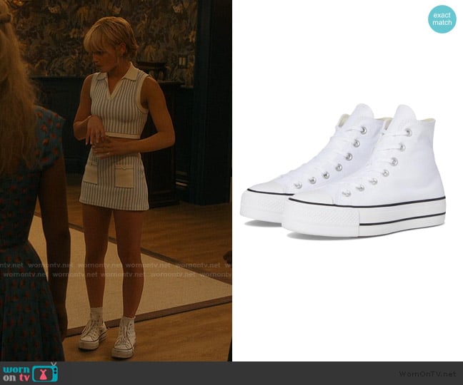 Converse Chuck Taylor All Star High-Top Platform Sneaker worn by Mirren Sinclair Sheffield (Esther McGregor) on We Were Liars