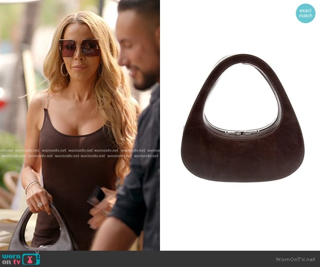 Coperni Baguette Swipe Handbag worn by Lisa Hochstein (Lisa Hochstein) on The Real Housewives of Miami