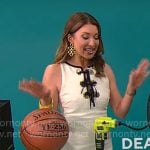Courtney Cason’s white dress with bows on CBS Mornings