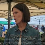 Dana Jacobson’s denim jacket on CBS Mornings