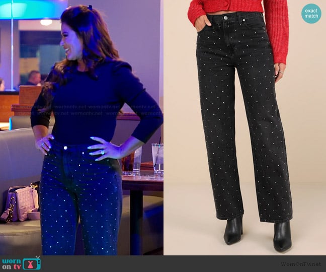 Daze Denim 1999 Jeans worn by Emily Simpson on The Real Housewives of Orange County