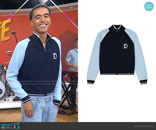 Devaleur Knit Zip-up Sweater worn by WizTheMc on Today