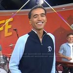 WizTheMc’s blue track jacket on Today