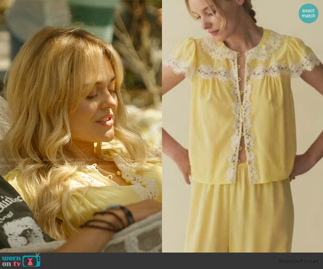 Doen Josephine Top worn by Cadence Sinclair Eastman (Emily Alyn Lind) on We Were Liars