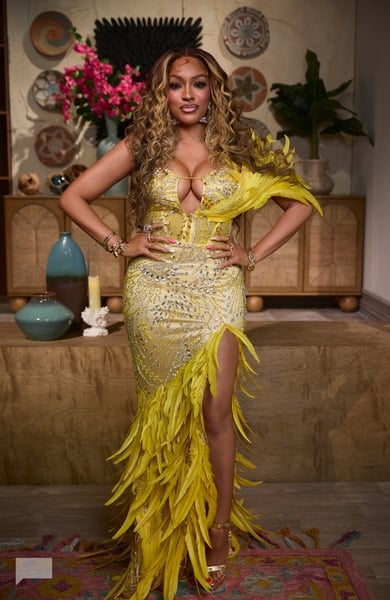 Drew's reunion dress on The Real Housewives of Atlanta