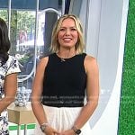 Dylan’s white skirt on Today