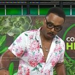 Hilton Carter’s floral shirt on Today