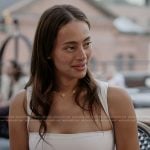 Emira’s square neck bodysuit on Next Gen NYC