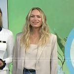 Erin Foster’s beige blazer on Today