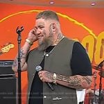 Rag’n’Bone Man’s military green vest on Today