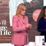 Sara’s pink suit on The View