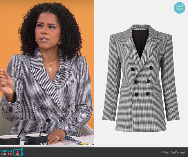 Favorite Daughter The Phoebe Blazer worn by Adriana Diaz on CBS Mornings