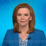 Kelly O’Donnell’s floral v-neck top on Today