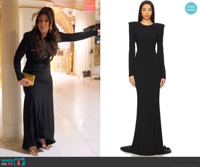  Forte Gown Zhivago worn by Emily Simpson on The Real Housewives of Orange County