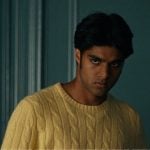 Gat’s yellow cable knit sweater on We Were Liars