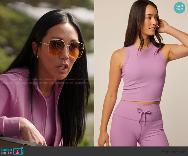 Greyson Cleo Tank Top worn by Katie Ginella on The Real Housewives of Orange County
