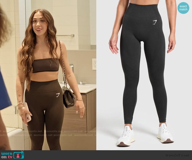 Gymshark Vital Seamless Leggings worn by Ariana Biermann on Next Gen NYC