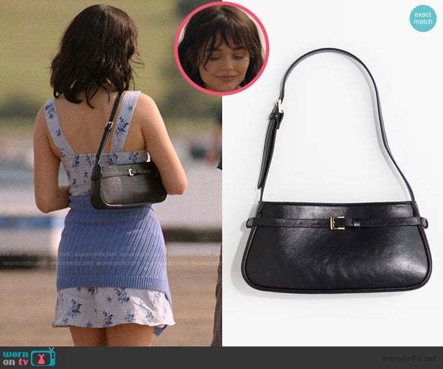 H&M Belt-Detail Shoulder Bag worn by Cadence Sinclair Eastman (Emily Alyn Lind) on We Were Liars