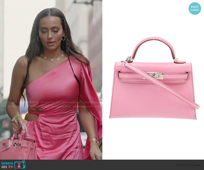 Hermes Epsom Mini Kelly Bag worn by Emira D’Spain on Next Gen NYC