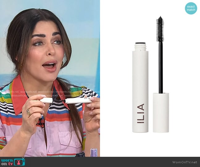 Ilia Limitless Lash Mascara worn by Bobbie Thomas on Today