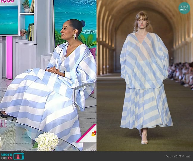 Jacquemus Spring 2026 Collection worn by Tracee Ellis Ross on Today