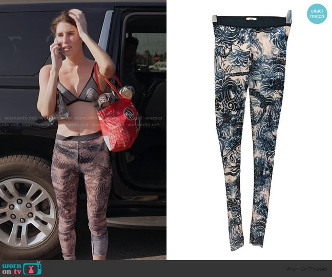 Jean Paul Gaultier Leggings worn by Georgia McCann  on Next Gen NYC