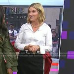 Jenna’s black fringed skirt on Today