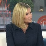 Jenna’s navy short sleeve jacket on Today