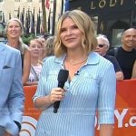 Jenna’s blue knit dress on Today
