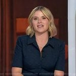 Jenna’s navy short sleeve jacket on Today