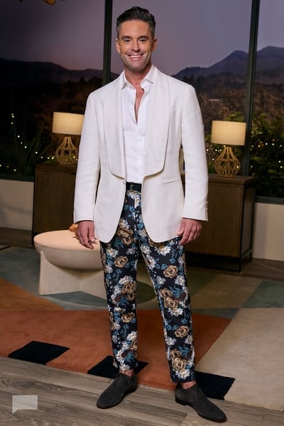 Jesse’s floral pants on The Valley
