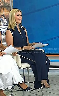 Jill's pvc strap heel sandals on Today