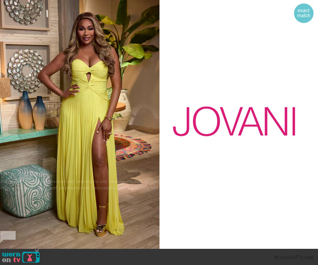 Jovani Custom Dress worn by Cynthia Bailey on The Real Housewives of Atlanta