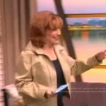Joy’s khaki jacket on The View