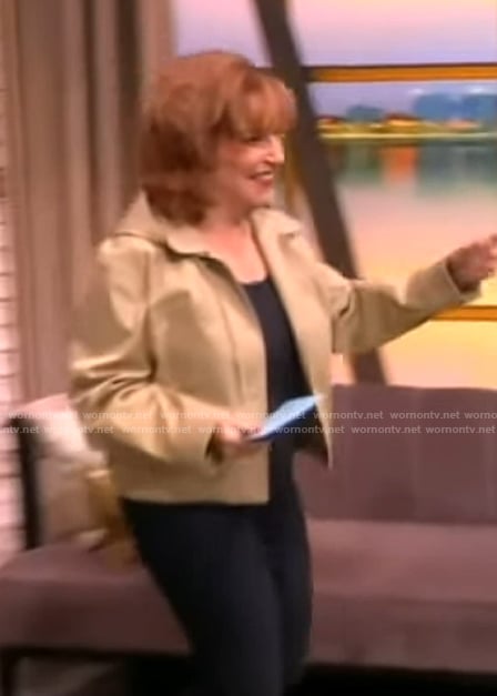 Joy’s khaki jacket on The View