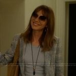Joy’s plaid cropped blazer on And Just Like That