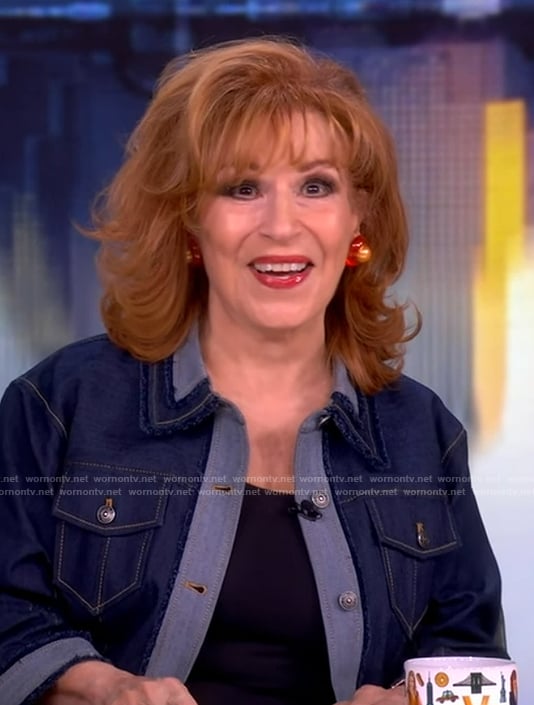 Joy’s denim jacket on The View