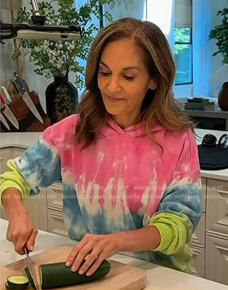 Joy’s tie dye hoodie on Today