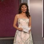Julie Chen’s floral print dress on Big Brother