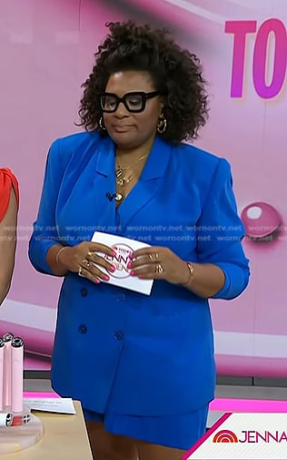 Julie Wilson’s blue blazer on Today