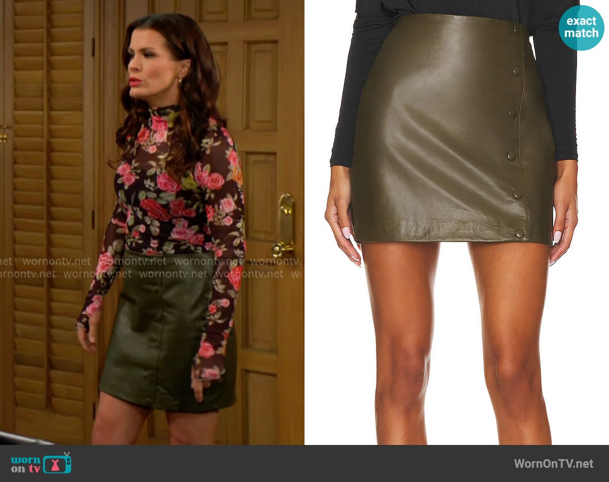 Chelsea’s skirt on The Young and the Restless