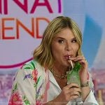 Jenna’s floral kimono on Today