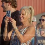 Kristi’s striped cami top on The McBee Dynasty Real American Cowboys