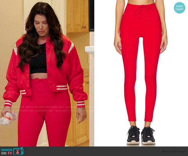 L Space Contender Legging worn by Emily Simpson on The Real Housewives of Orange County