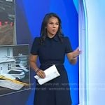 Laura’s navy heel pumps on Today