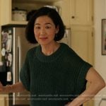 Laurel’s green knit sweater on The Summer I Turned Pretty
