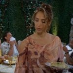 Lily’s floral kaftan on The Young and the Restless