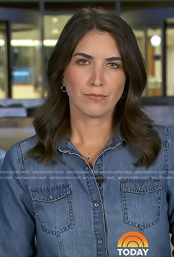 Liz's chanbray shirt on Today