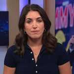 Liz’s navy polo dress on Today