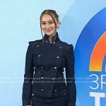 Lola Tung’s deni jacket and skirt on Today